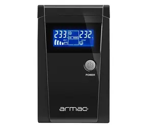 Armac Office 850F LCD / USV / 850 VA / 480 W / Line-Interactive / LCD / 2x Typ F