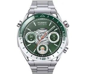 Huawei Watch Ultimate grün / Smartwatch / 1,5" LTPO AMOLED / 466 x 466 Pixel / GPS / 10 ATM / Titanarmband