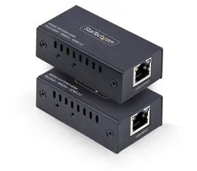 StarTech HDMI-Extender 4K 60Hz schwarz / HDMI-Extender / HDMI 2.0 / Reichweite 60 m / Sender und Empfänger