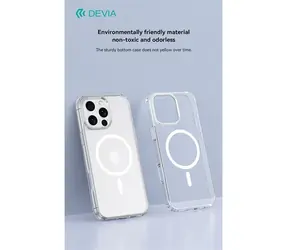 Devia Pure Clear / Schutzhülle / Apple iPhone 16 Pro / Magnetisch / MagSafe