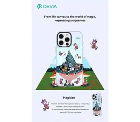 Devia Canvas Series Magician / Schutzhülle / Apple iPhone 16 / Magnetisch / MagSafe
