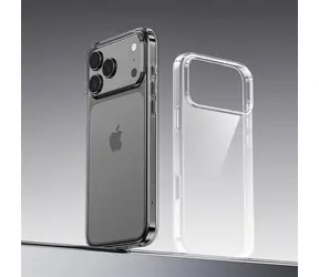 Devia Naked TPU transparente Schutzhülle / Hülle / Apple iPhone 17 Pro