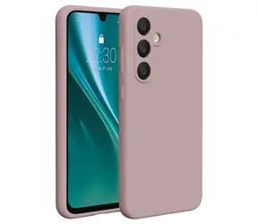 Etteri Rückseitenschutzhülle für Samsung Galaxy A56 5G, Pink / Schutzhülle / Silikon / Innen: Mikrofaser