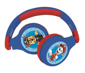 LEXIBOOK Kopfhörer Paw Patrol blau-rot / Bluetooth / Faltbar / Mikrofon / Lautstärkebegrenzung