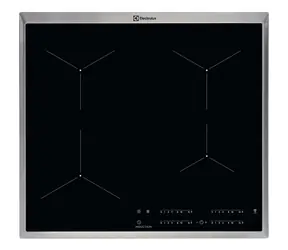 Electrolux EIT60443X schwarz / Induktionskochfeld / 4 Kochzonen / DirectTouch / Hob2Hood / Edelstahlrahmen