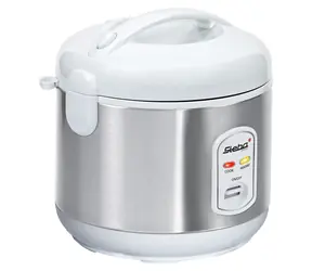 Steba RK 2 silber/weiß / Reiskocher / 1,8 l / 700 W