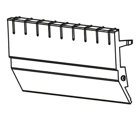 ZEBRA Frontblende für GK420d Drucker / Ersatzteil / Thermodirekt / 1 Stück.