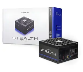 Chieftec Stealth 1200W Netzteil schwarz / 80 PLUS Platinum / modular / 135-mm-Lüfter