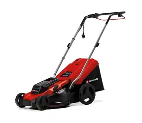 Einhell GC-EM 1600/37 rot/schwarz / Rasenmäher / 1600 W / 3400 U/min / bis zu 700 m / Schnittbreite 37 cm / Fangkorb 38 l