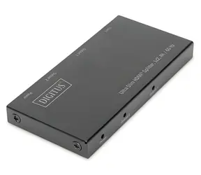 Digitus DS-45322 schwarz / HDMI-Splitter / 1x2 / 4K/60Hz / HDCP 2.2 / HDR