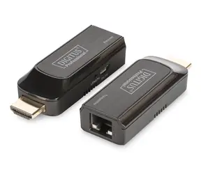 Digitus Mini-HDMI-Extender-Set DS-55203 / HDMI-Extender / bis zu 50 m / Cat 6/6A / Full HD 60Hz / HDCP 1.2