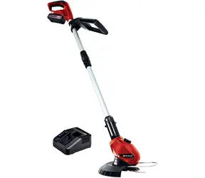 Einhell GE-CT 18 Li rot/schwarz / Akku-Rasentrimmer / 18 V / 2,5 Ah / Schnittbreite 24 cm