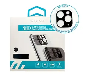 Devia Glitter Soft 3D für Apple iPhone 11 Pro/ 11 Pro Max / Schutzglas / Glitzer