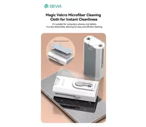 Devia Clean Series Multifunktions-Reinigungsset weiß / Reinigungsset / 8 in 1