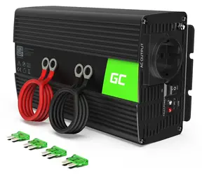 Green Cell INV23 / Spannungswandler / 24 V auf 230 V / 1000 W / modifizierte Sinuswelle