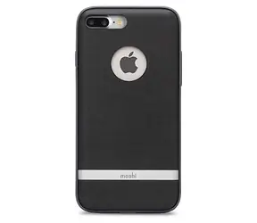 Moshi Napa Hülle für iPhone 7 PLUS/ 8 PLUS Anthrazit Schwarz / Hülle