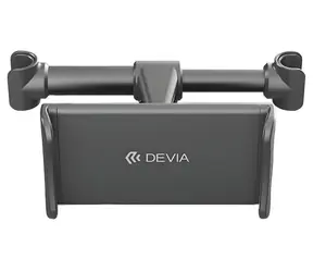 Devia Magic Clip schwarz / Auto-Tablet-Halterung / magnetisch / für die Rückenlehne des Vordersitzes