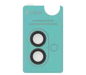 Devia Peak Series Schwarz / Kameraschutzglas / Apple iPhone 16/16 PLUS