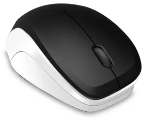 Speed Link LEDGY schwarz-weiß / Kabellose Maus / Optisch / Leise / 3 Tasten / 2,4 GHz
