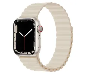 Devia Deluxe Sport 3 Starlight / Armband für Apple Watch / 40/41/42 mm / Silikon / magnetisch