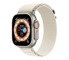 Devia Deluxe Sport5 44/45/49 mm weiß / Armband für Apple Watch / Nylon / Verstellbar
