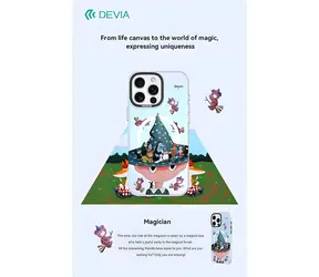 Devia Canvas Series Magician / Schutzhülle / Apple iPhone 16 Pro / Magnetisch