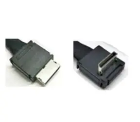 Intel SFF-8611 / Kabel / Mini-SAS HD / gerader - rechtwinkliger Stecker / 450 mm