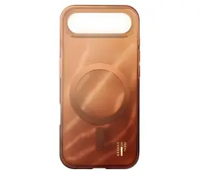 Ideal FASHION Transparente Hülle für iPhone Air, Mokka-Mousse / Schutzhülle / MagSafe / TPU