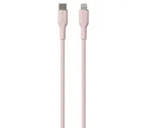 Puro Soft Pink / USB-C-Lightning-Datenkabel / MFi / 12 W / 1,5 m