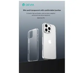 Devia Naked TPU transparente Schutzhülle / Hülle / Apple iPhone 16