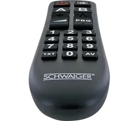 Schwaiger Universal 2-in-1 Fernbedienung / universell / 20 Tasten / Infrarot kabellos / 2x AAA