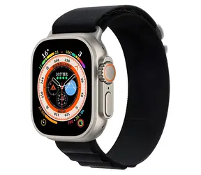 Devia Deluxe Sport 5 schwarz / Armband für Apple Watch 44/45/49 mm / Nylon / Verstellbar