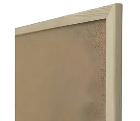 EuroSupplies Korktafel 40x30 cm / Tafel / Holzrahmen
