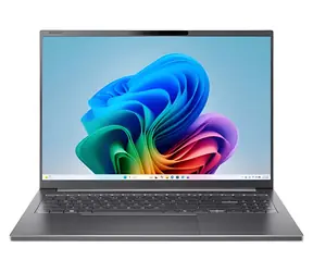 Acer Aspire 16 AI grau / Notebook / 16" WUXGA / Intel Core Ultra 9 386H / 16 GB RAM / 512 GB SSD / Windows 11