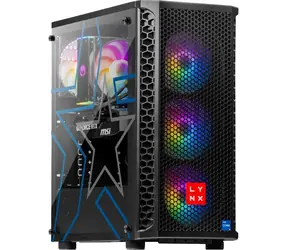 Lynx eSuba Ultra (10463134) schwarz / Intel Core i5-14400F 3,5 GHz / 32 GB / 1 TB SSD / RTX 5070 12 GB / W11H