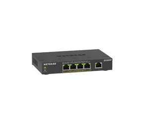 Netgear GS305Pv3 / Switch / 5x Gigabit / PoE+ 63W / unmanaged