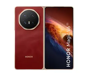 Honor Magic V6 5G Dual-SIM 16 GB/512 GB Rot / Faltbares Smartphone / 6,52" OLED-Display / Snapdragon 8 Elite Gen 5 / 6660 mAh