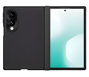 Nillkin Super Frosted FOLD Magnetische Schutzhülle Schwarz / Schutzhülle für Samsung Galaxy Z Fold8 / Matte Oberfläche / Magnetisch