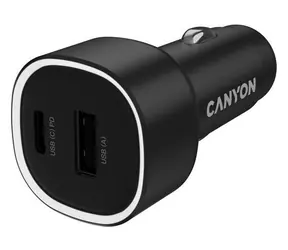 Canyon OnDrive 85 / Kfz-Ladegerät / 85 W / 1x USB-C / 1x USB-A
