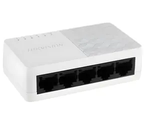 HIKVISION DS-3E0105D-O / Switch / 5x 10/100 Mbps RJ45 / Kunststoffgehäuse