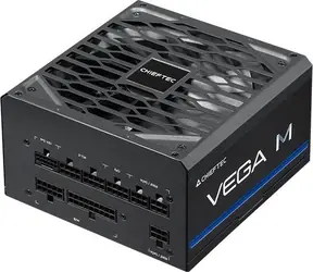 Chieftec Vega M PPG-750-C 750W / ATX 3.1 Netzteil / 80 PLUS Gold / Aktivkühlung / Schwarz