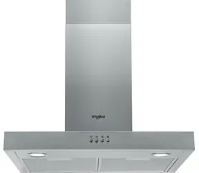 Whirlpool AKR 558/3 IX Edelstahl / Kaminhaube / 60 cm / Drehknopfbedienung / 65 dB / D