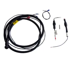 ZEBRA DC Verlängerungskabel, wasserdicht, schwarz / Stromkabel / 1,8 m / für ZEBRA PS1450 / max. 10 A