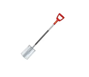 WOLF-Garten AS-D / Pflanz- und Aushubspaten / Stiel 123 cm / Breite 19 cm / Gehärteter Stahl