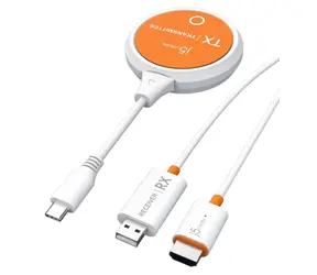 J5Create ScreenCast weiß / Kabelloser HDMI-Extender / USB-C / Kabelloses Display