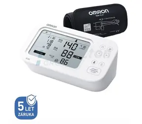 Omron M6 Comfort AFib weiß / Digitales Blutdruckmessgerät / Vorhofflimmern-Erkennung / Messung am Oberarm / Manschette 22-42 cm