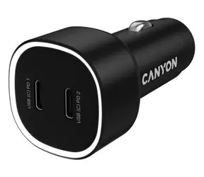 Canyon OnDrive 60 / Autoladegerät / 2x USB-A / 60 W / Schnellladung