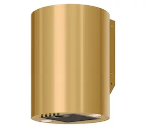 MAAN Elba Mini WPB 431 gold glänzend / Haube /  310 mm / 120-300 m/h / elektronische Steuerung / Fernbedienung