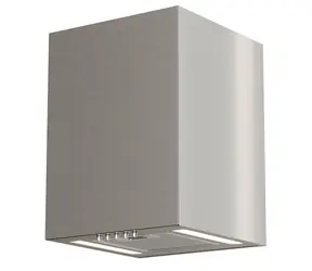 MAAN Elba Mini WPB 430 satin / Dunstabzugshaube /  300 mm / elektronische Steuerung / Fernbedienung / 60 dB