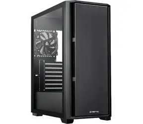Chieftec AS-02B-TG-OP schwarz / Gehäuse / Midi-Tower / Gehärtetes Glas / ATX / USB-C